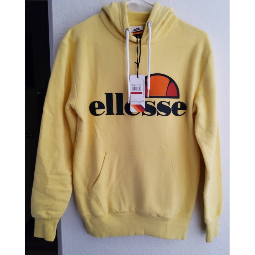 NEW ellesse light yellow Hoodie Size XS